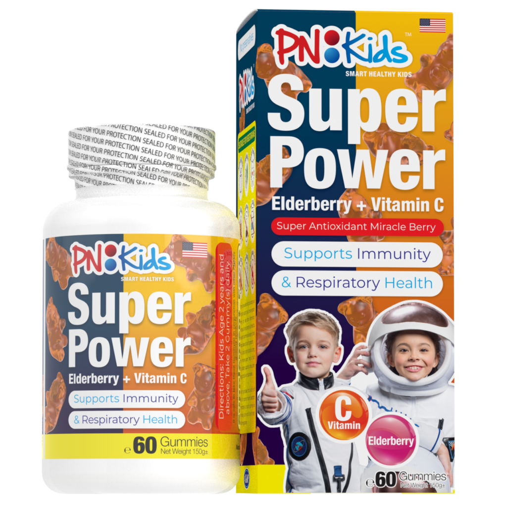 Super Power - ElderBerry + Vitamin C (No Sugar Coated)