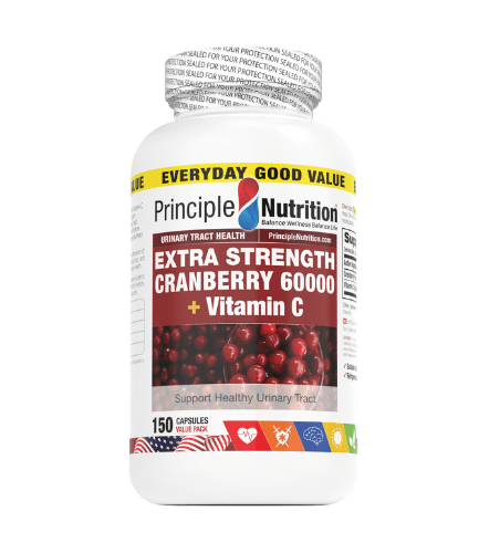 Extra Strength Cranberry 60000 + Vitamin C
