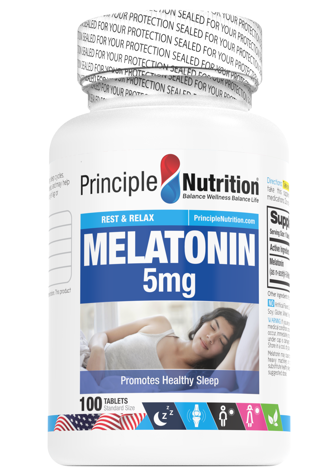 PN Melatonin 5mg 100s SG250I_2024-07-09_250cc FRONT