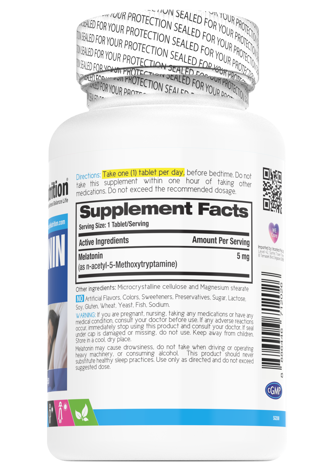 PN Melatonin 5mg 100s SG250I_2024-07-09_250cc RIGHT